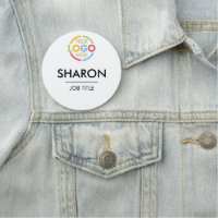 Custom Corporate Business Logo Employee Magnetic