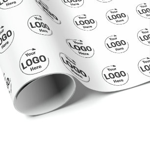 Custom Corporate Business Logo Wrapping Paper