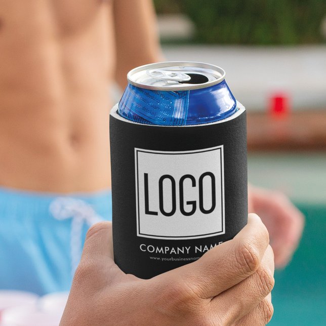 Custom Corporate Can Cooler with Logo (Creator Uploaded)