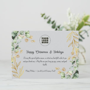 Custom Corporate Christmas Greeting Card 2025