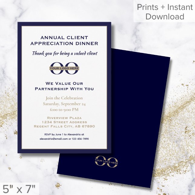 Custom Corporate Company Business Event Invitation (Creator Uploaded)