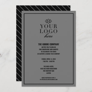Custom Corporate Company Event Party Invitation