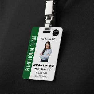 Custom Corporate Employee ID Badge