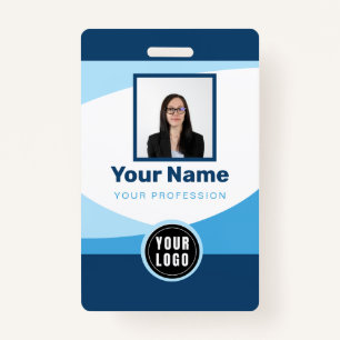 Custom Corporate Employee Name Tags Badges ID Badge