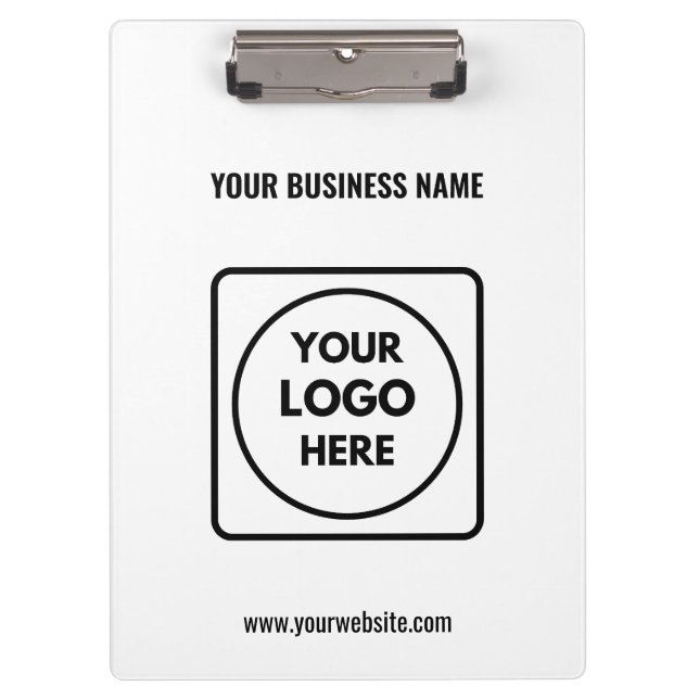 Custom Corporate Logo Pro clipboard (Front)
