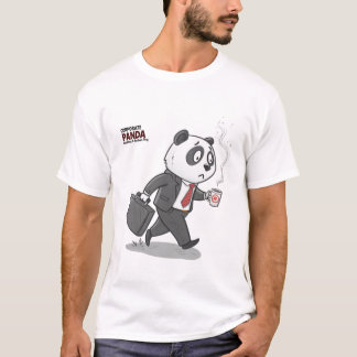 Custom ‘Corporate Panda’ T-Shirt – Stressed & Dres