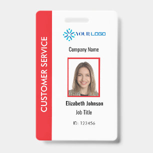 Custom Corporate Photo ID Badge Employee ID