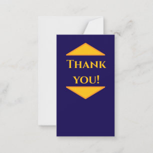 Custom Corporate Thank You Card– Add Your Logo Card