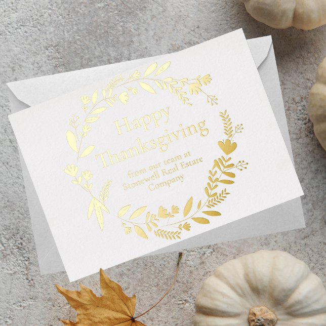 Custom Corporate Thanksgiving Beautiful Gold (Creator Uploaded)