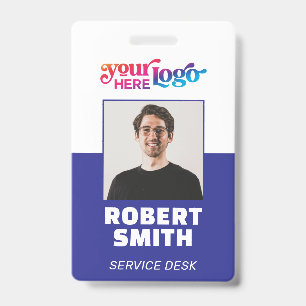 Custom CorporateBadge Employee/Event ID with Photo Badge