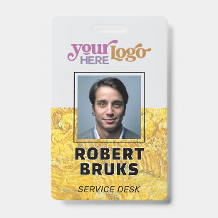 Custom CorporateBadge Employee/Event ID with Photo Badge