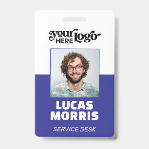 Custom CorporateBadge Employee/Event ID with Photo Badge