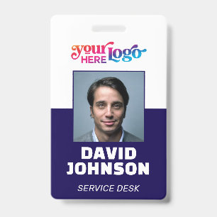 Custom CorporateBadge Employee/Event ID with Photo Badge