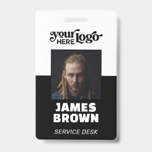 Custom CorporateBadge Employee/Event ID with Photo Badge