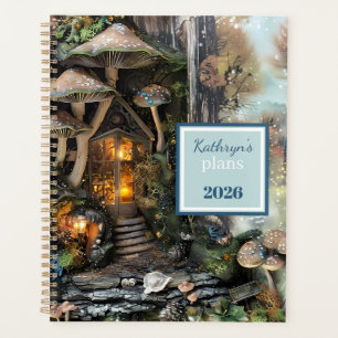 Custom Cottagecore Mushroom Fairy House Planner
