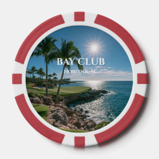 Custom Country Club Poker Chips