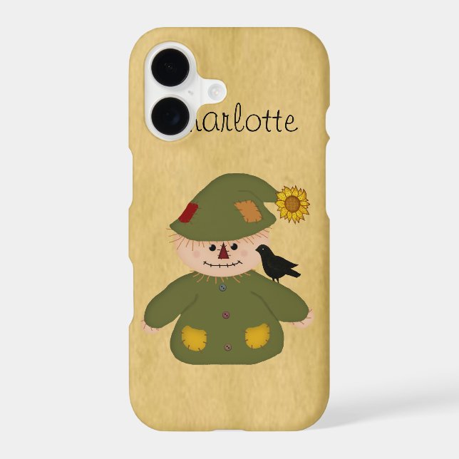 Custom Country Scarecrow iPhone 7 Case (Back)