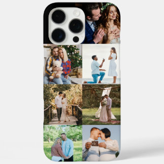 Custom Couple & Family Photo Collage Personalised iPhone 16 Pro Max Case