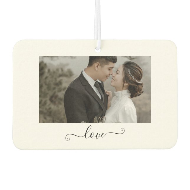Custom Couple Love Air Freshener (Front)