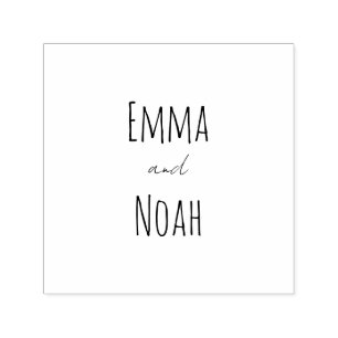 Custom Couple Personalised Self-inking Stamp