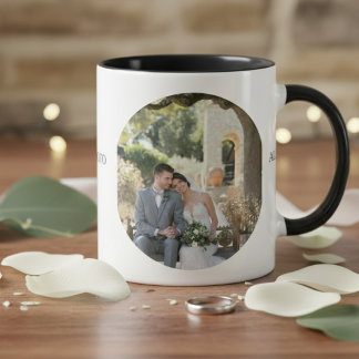 Custom Couple Photo Mug – Personalized Romantic
