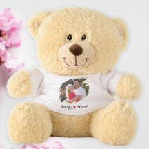 Custom Couple Photo Text Personalised Cute Soft