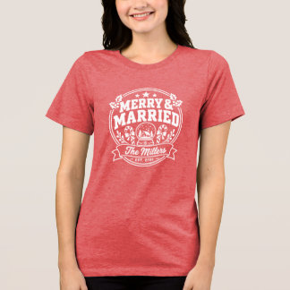 Custom Couples Christmas Shirts