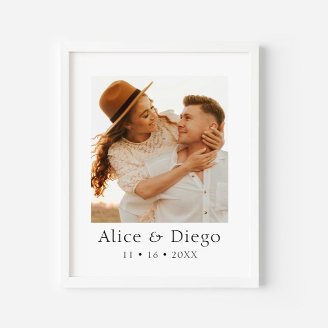 Custom Couples Photo Gift Poster (Creator Uploaded)