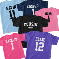 Custom Cousin Crew Matching Personalised With Name