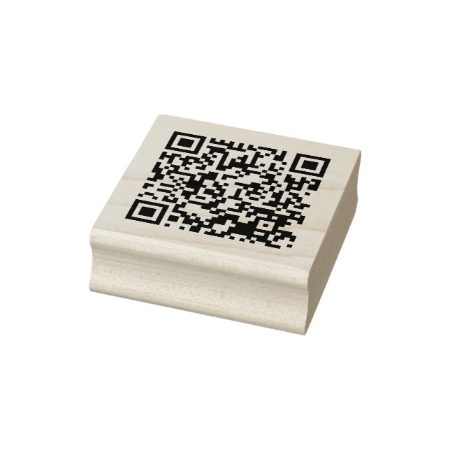 Custom Covid-19 Vaccine Certificate QR Code Rubber Stamp (Stamp)