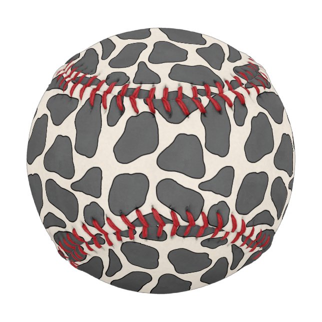 Custom Cow Spotted Baseball (Front)