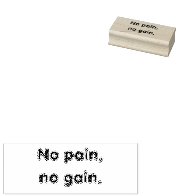 Custom Creat Your Own text | GYM motivation |  Rubber Stamp (Stamped)