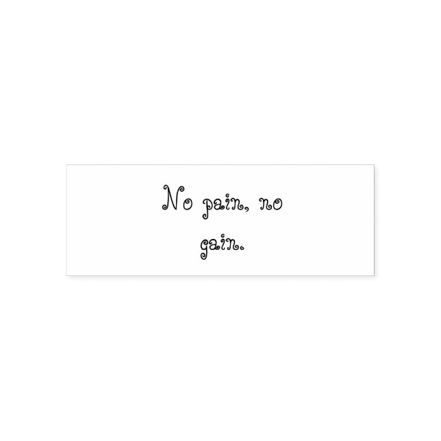 Custom Creat Your Own text | GYM motivation |  Self-inking Stamp (Design)