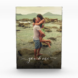 Custom Create Photo Template with You and Me Text Block