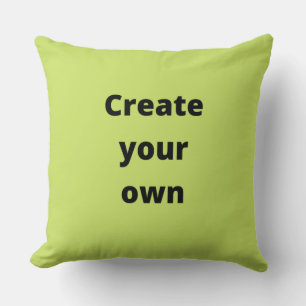 Custom create your own family chic trendy mum cute cushion