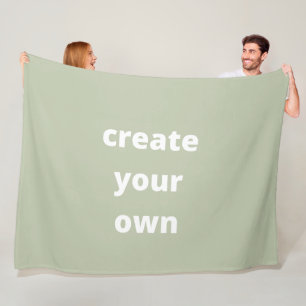 Custom create your own family Fleece Blanket