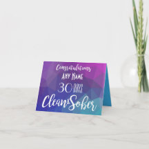 Custom Create Your Own Sobriety Anniversary