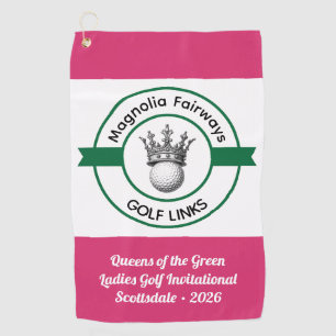 Custom Create Your Own Womens Golf Tournament Towel