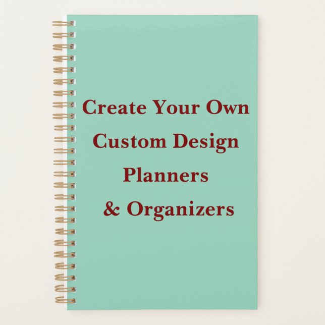 Custom Creative Journal & Planner - Personalised (Front)