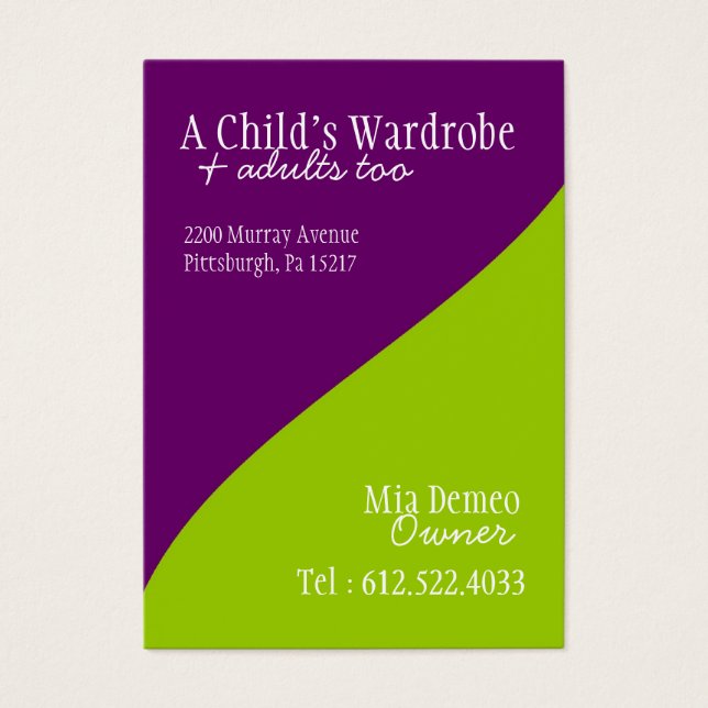 Custom Credit Business Cards (Front)