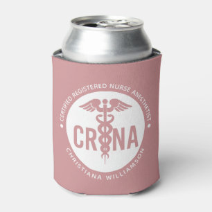 Custom CRNA Certified Registered Nurse Anaesthetis Can Cooler