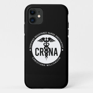 Custom CRNA Certified Registered Nurse Anaesthetis Case-Mate iPhone Case