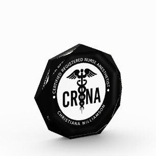 Custom CRNA Certified Registered Nurse Anaesthetis Photo Block