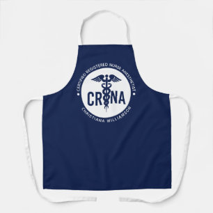 Custom CRNA Certified Registered Nurse Anesthetist Apron