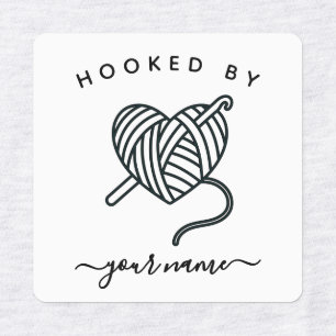 Custom Crochet Iron on Label for crafter