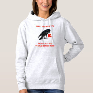 Custom Crow Business Intelligence Analyst Hoodie