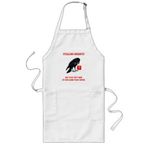 Custom Crow Business Intelligence Analyst Long Apron