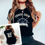 Custom Cruise Or Lake Family Vacation Matching T-Shirt<br><div class="desc">Embark on your summer adventure with the "Custom Cruise or Lake Family Vacation Matching T-Shirt" – a versatile and personalised addition to your vacation wardrobe. Whether you're cruising on the open sea, enjoying a lake retreat, or spending time at a beach house, these shirts are designed to add a nautical...</div>
