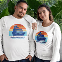 Custom Cruise Ship Sunset Family Trip Long Sleeve