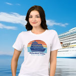 Custom Cruise Ship Sunset Family Trip Women's<br><div class="desc">Cool custom cruise ship women's tri-blend t-shirts for your family reunion or spring break trip to Bermuda,  The Bahamas,  or The Caribbean. Customise these cute sunset tees with your family name and destination or year.</div>